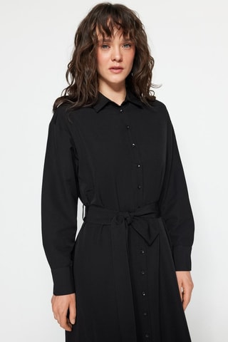 Robe chemise - Noir