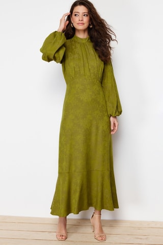 Robe longue - Vert