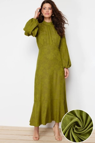 Robe longue - Vert