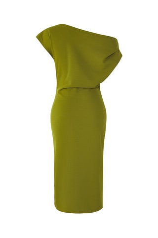 Robe fourreau - Vert olive
