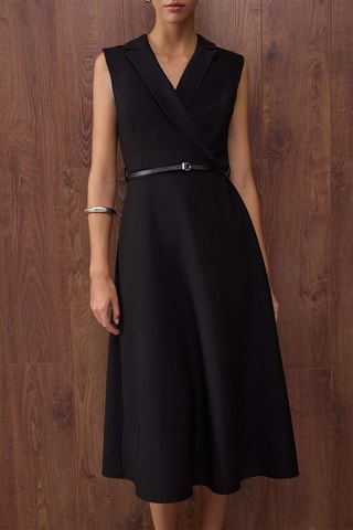 Robe midi - Noir