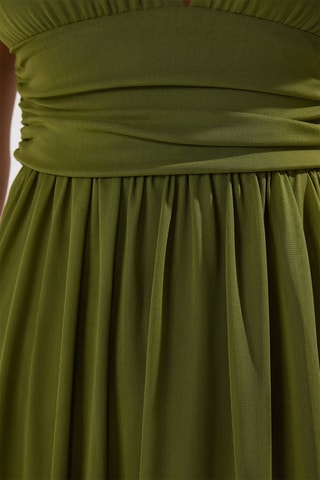 Robe longue - Vert olive