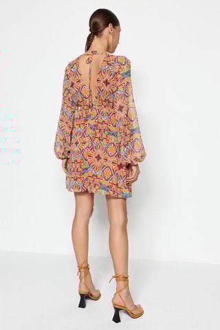 Robe patineuse - Orange