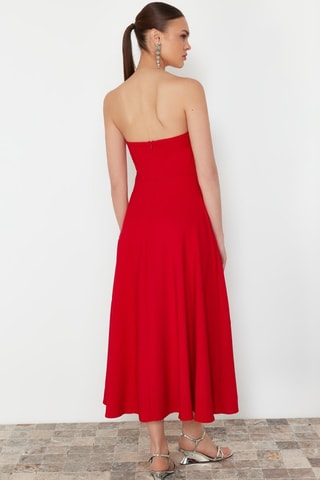 Robe bustier - Rouge