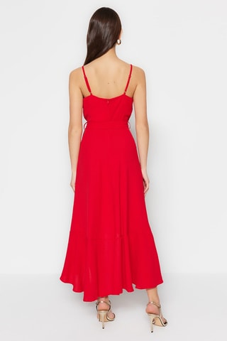 Robe longue - Rouge