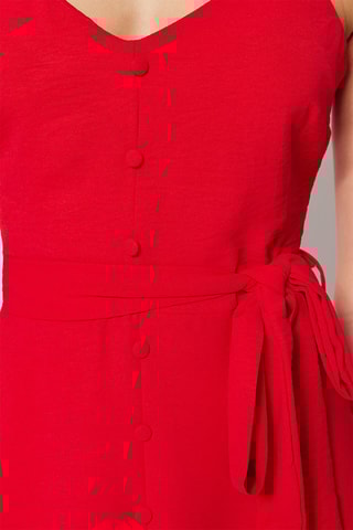 Robe longue - Rouge