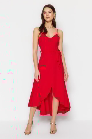 Robe longue - Rouge