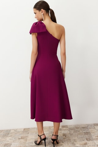 Robe asymétrique - Violet