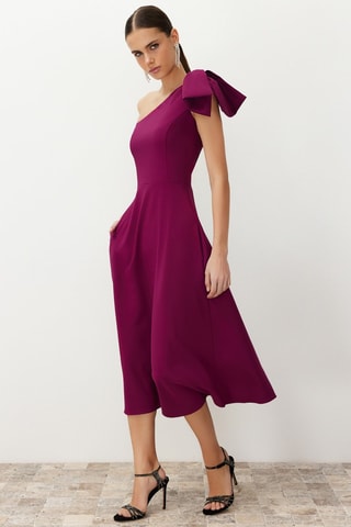 Robe asymétrique - Violet