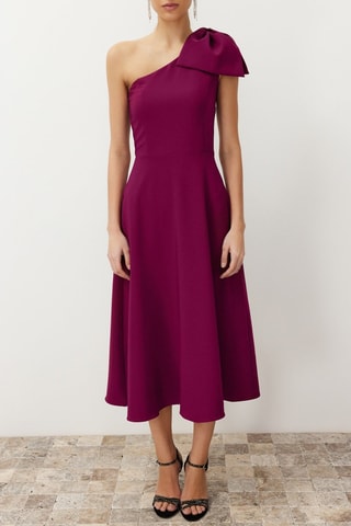 Robe asymétrique - Violet