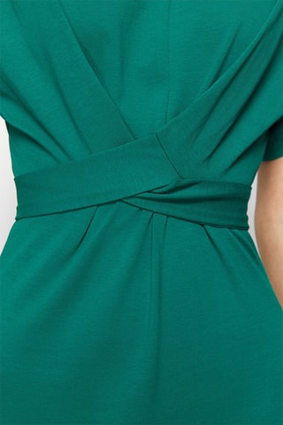 Robe midi - Vert émeraude