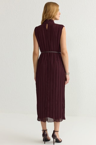 Robe droite - Bordeaux