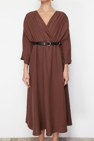 Robe longue - Marron
