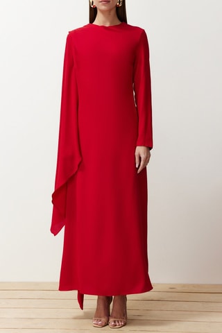 Robe longue - Rouge
