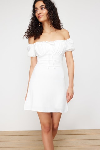 Robe patineuse - Blanc