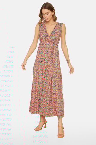 Robe longue - Multicolore