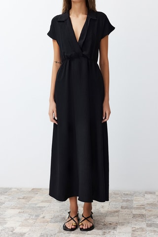 Robe midi - Noir