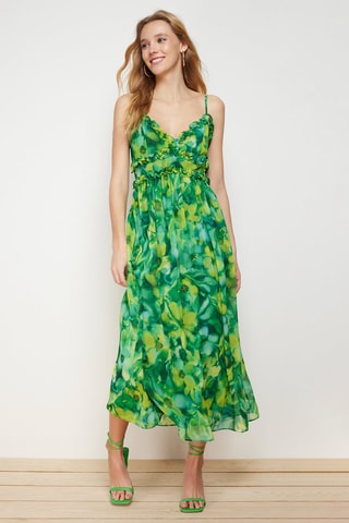 Robe longue - Vert