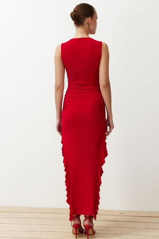 Robe longue - Rouge