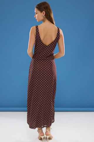 Robe longue - Marron