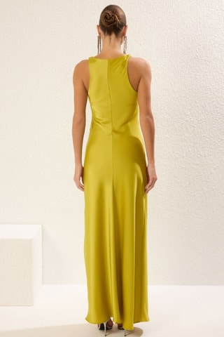 Robe longue - Vert olive