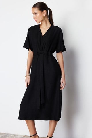 Robe midi - Noir