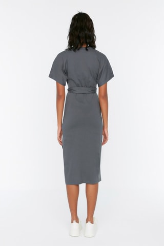 Robe midi - Gris