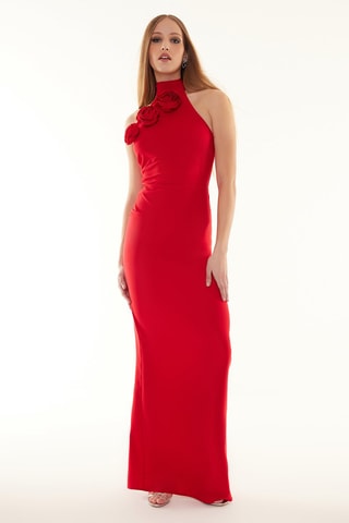 Robe longue - Rouge