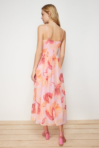 Robe midi - Rose