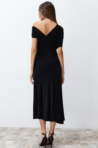 Robe asymétrique - Noir