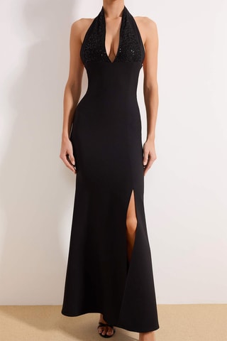 Robe longue - Noir