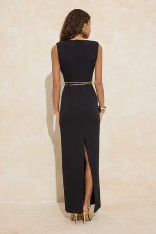 Robe fourreau - Noir