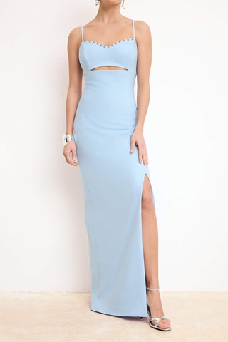 Robe longue - Bleu clair