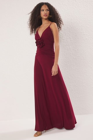 Robe longue - Bordeaux