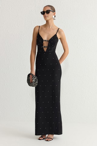 Robe fourreau - Noir