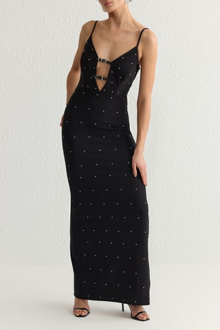 Robe fourreau - Noir