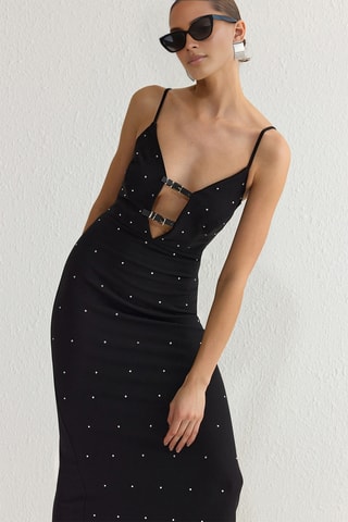 Robe fourreau - Noir