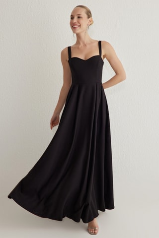 Robe longue - Noir