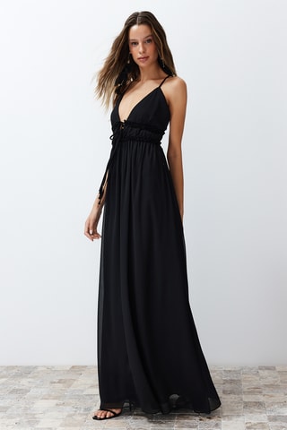Robe longue - Noir