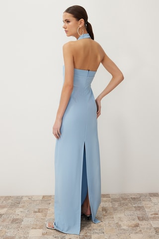 Robe longue - Bleu clair