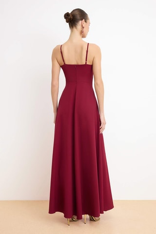 Robe longue - Bordeaux