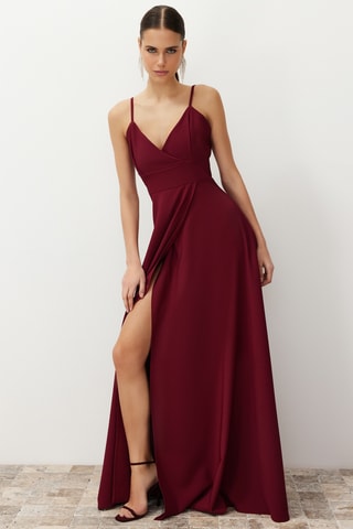 Robe longue - Bordeaux