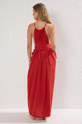 Robe droite - Rouge