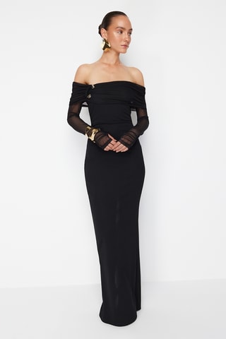 Robe longue - Noir