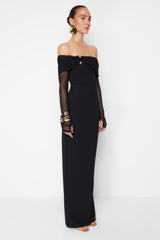 Robe longue - Noir