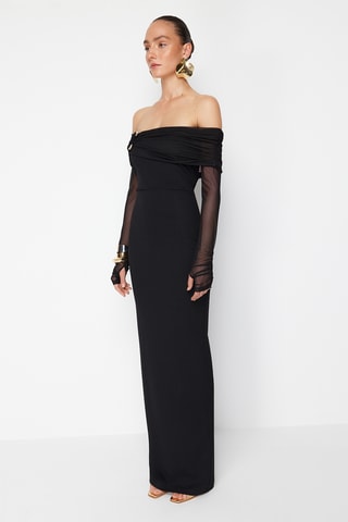 Robe longue - Noir