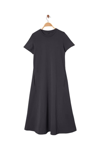 Robe midi - Anthracite