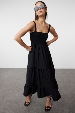 Robe longue - Noir