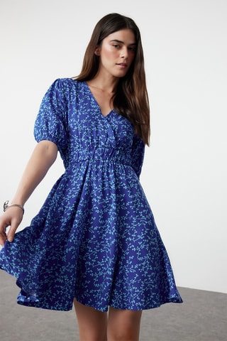 Robe patineuse - Bleu