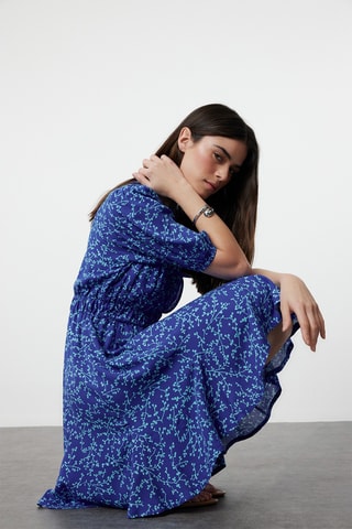 Robe patineuse - Bleu